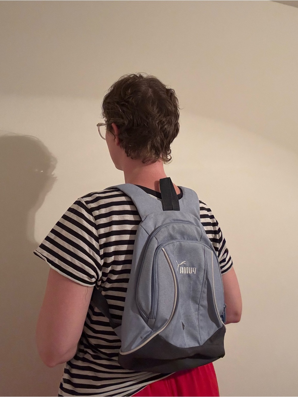 Puma Light Blue Small Backpack